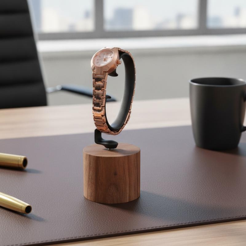 Jewelry And Watches Inc - 1 шт. Деревянная С-образная подставка для